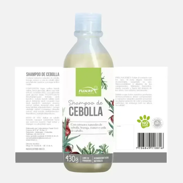 Shampoo de Cebolla