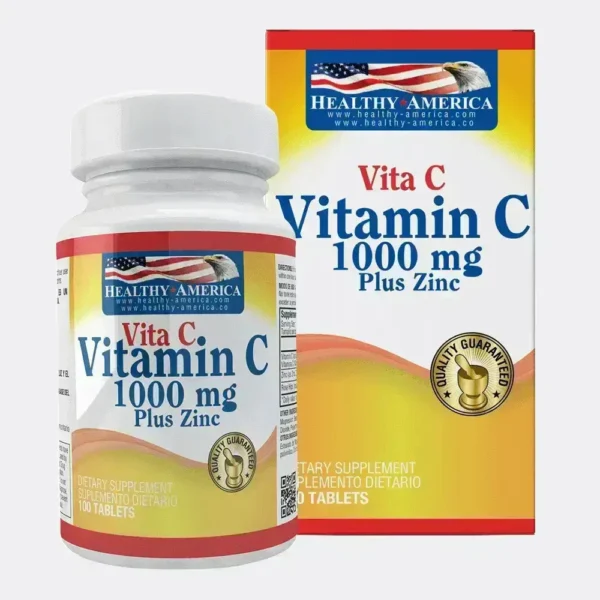 Vitamina C 1000 mg Plus Zinc