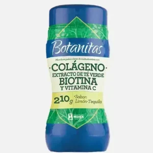 Colageno Extracto de Te Verde, Biotina y Vitamina C Botanitas