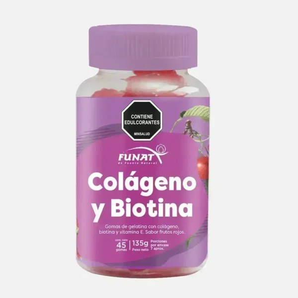 Colageno y Biotina Gomitas