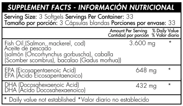 Omega 3 Fish Oil